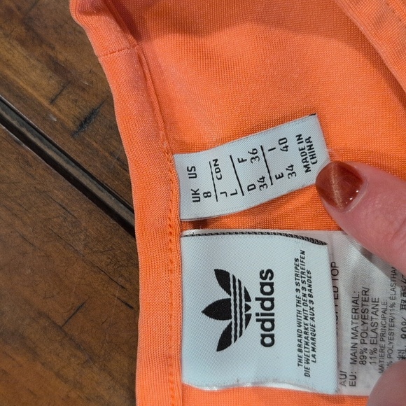 Adidas x fiorucci cropped bra tank - Picture 5 of 8